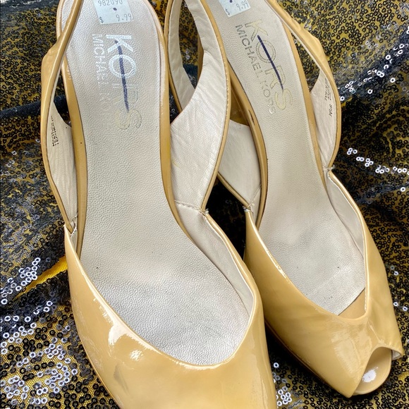 Vintage Michael Kors sling back wedge - Picture 5 of 7